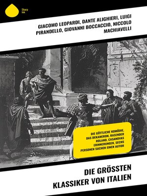 cover image of Die größten Klassiker von Italien